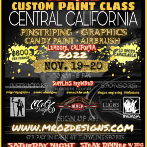 Central California, Custom Paint Class
