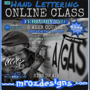 Hand Lettering Online Class
