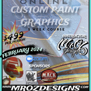 Online Custom Paint & Graphics Class
